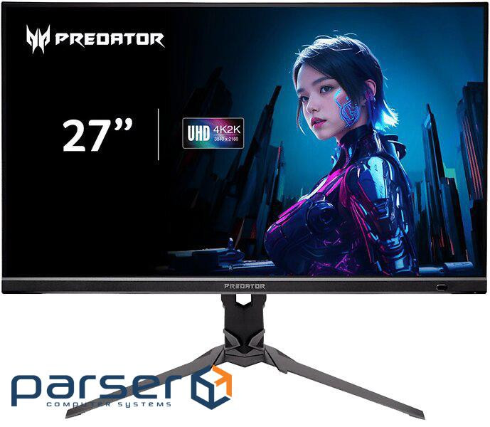 Монiтор TFT ACER 27" Predator XB273KV5bmiiprx (UM.HX3EE.501)
