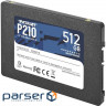 SSD PATRIOT P210 512GB 2.5" SATA (P210S512G25)