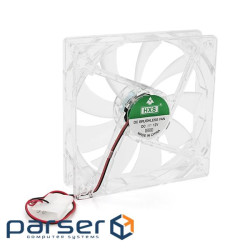 Кулер корпусний 12025 LED RGB Fan DC sleeve fan 2pin MOLEX 120*120*25мм (YT-CC-120*120*25 / 3+4)