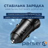 Автомобільний зарядний пристрій REMAX Saga RCC-336 52.5W 2xUSB, QC3.0, PD Black (RCC-236)