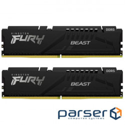 RAM Kingston FURY Beast Black 16GB 5200MT/s DDR5 (Kit of 2) (KF552C36BBEK2-16)