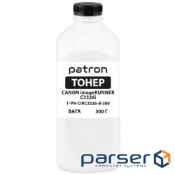 Тонер Canon iRUNNER C3326i 300 г Black Patron (PN-CIRC3326-B-300)