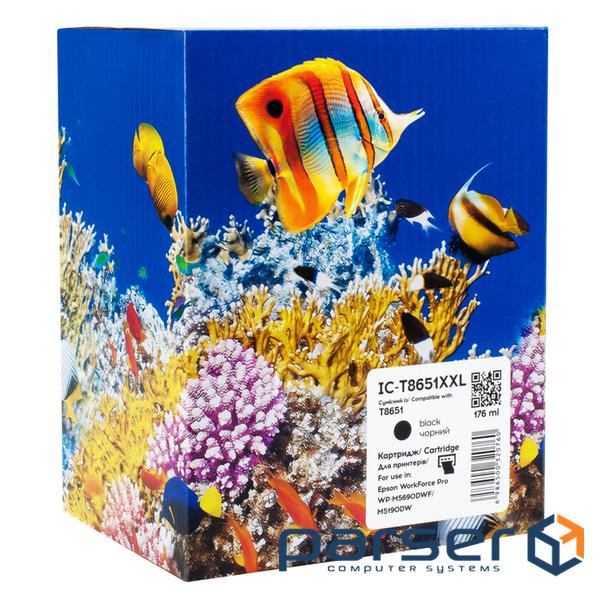 Картридж Barva Epson T8651 (C13T865140) 10K арк Black (IC-T8651XXL)