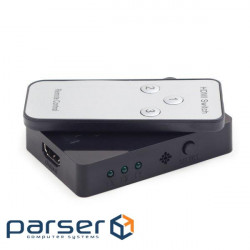 Комутатор відео Cablexpert HDMI v. 1.4 (3 вх, 1 вых) (DSW-HDMI-34)