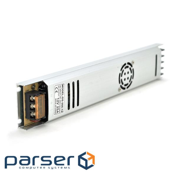 Імпульсний блок живлення 12В 25А (300Вт) перфорований SLIM (NRU-12-300)