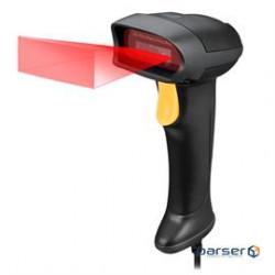 Adesso Scanner NuScan 2500TU Antimicrobial spill resistant 2D Barcode Scanner Retail