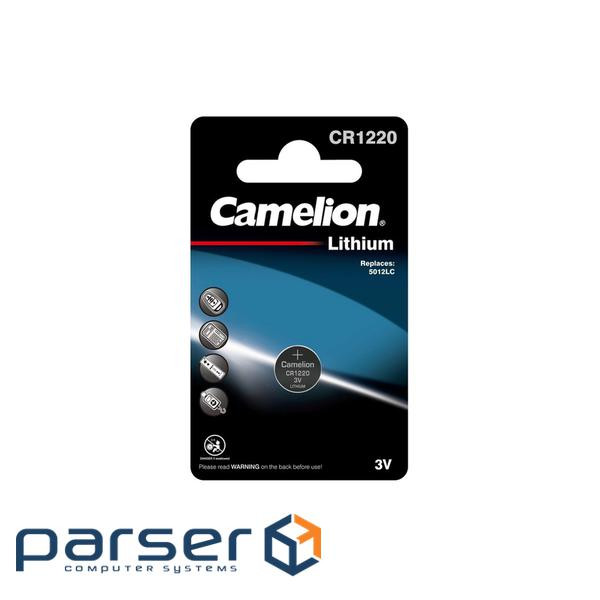 Батарейка CR 1220 Lithium * 1 Camelion (CR1220-BP1)