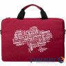 Сумка для ноутбука 15.6" VINGA NB1502 Ukraine White Print Burgundy (NB1502UWBY)