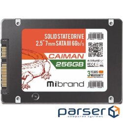 SSD MIBRAND Caiman 256GB 2.5" SATA OEM (MI2.5SSD/CA256GB)