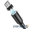 Кабель BOROFONE BX41 USB to Micro 2.4A, 1m, PVC, PVC connectors, magnetic, Black (BX41MB)