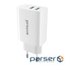 СЗУ Proove Rapid 30W (2 USB + Type-C) white (WCRP30210002)