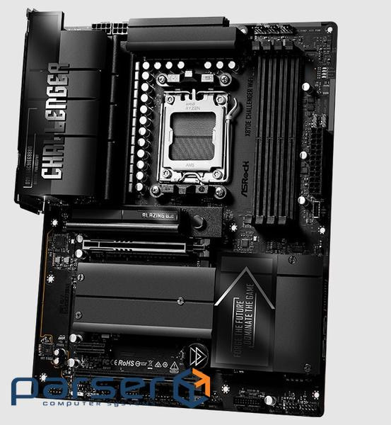 Материнська плата ASRock X870E CHALLENGER WIFI (sAM5, AMD X870E, DDR5, ATX)
