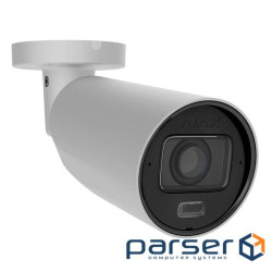 5 Mp IP варіофокальна відеокамера з гібридним підсвічуванням Ajax BulletCam HLVF (5 Mp) White (2.8-1