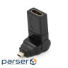 MicroHDMI adapter (male) -HDMI (female ) 360 (YT-A-microHDMI(M)/(F))