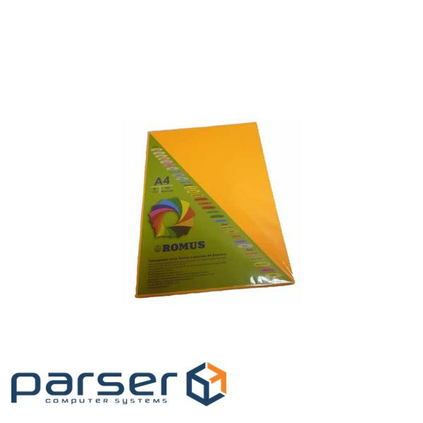 Папір Romus A4 80 г/м2 100c, orange neon (R50690)