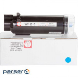 Тонер-картридж BASF Xerox Ph 6510N/WC6515N/6515DN Cyan (KT-106R03693)