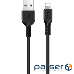 Cable HOCO X13 Easy charged USB-A to Lightning 1m Black (6957531061144)
