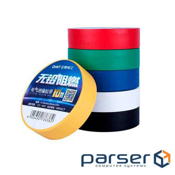 Ізолента CHNT 0,16 мм*18 мм*10 м (синя), 600v, temp: -5&deg;С / (0,16мм*18мм*10м синя) )