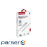 Дата кабель USB 2.0 AM to Lightning 1.0m 2A xCord-Ai white Promate (xcord-ai.white)