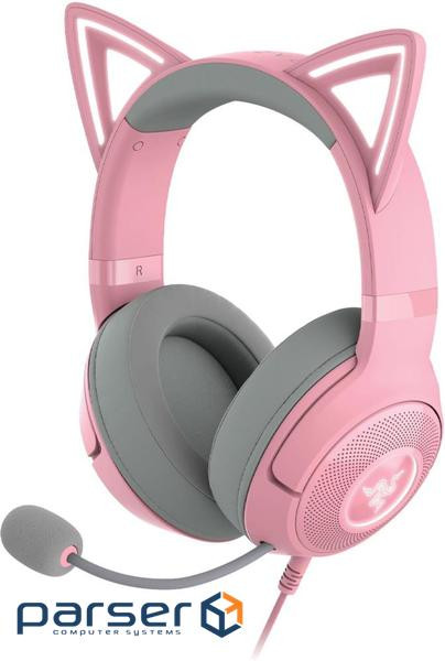 Навушники Razer Kraken Kitty V2 Quartz (RZ04-04730200-R3M1)