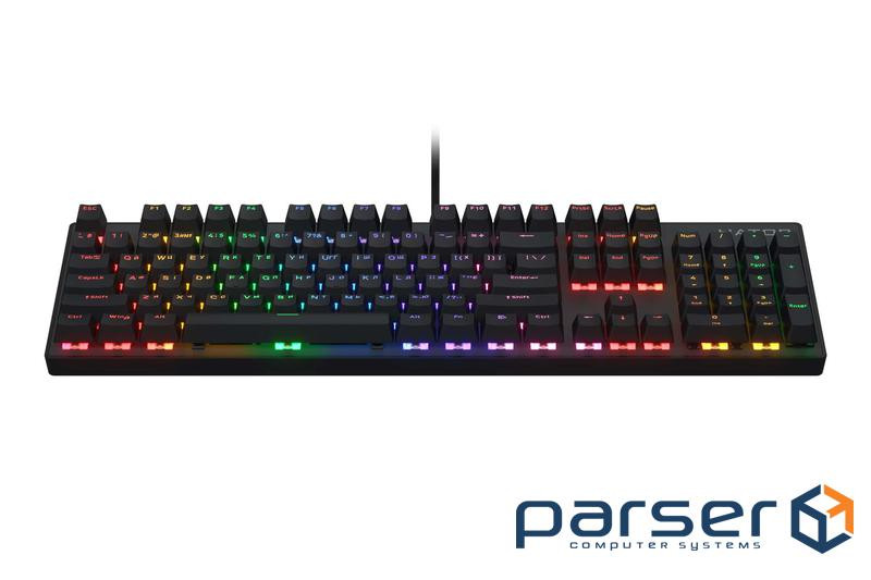 Клавіатура механічна HATOR Icefall Mecha Rainbow (HTK104UA) black HATOR Icefall Mecha Rainbow (HTK104UA) black