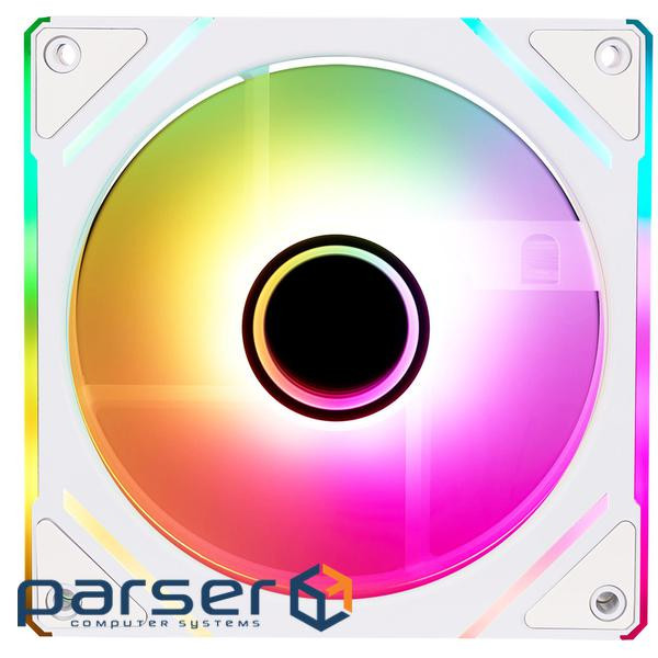 Вентилятор 1stPlayer FC7R-WH, 120x120x25 мм, 3-pin + 4-pin