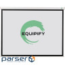 Екран для проектора Equipify SGM-4303 (з механізмом поверн., наст.-стел., 100", (4:3), 203*153)