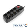 Мережевий фільтр живлення REAL-EL RS-Protect 505, 3m, black (EL122300045)
