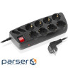 Мережевий фільтр живлення REAL-EL RS-Protect 505, 3m, black (EL122300045)