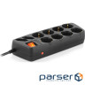Мережевий фільтр живлення REAL-EL RS-Protect 505, 3m, black (EL122300045)