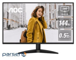 Монiтор TFT AOC 27" Q27B36X IPS QHD 300nit 144Hz HDMI DP Black