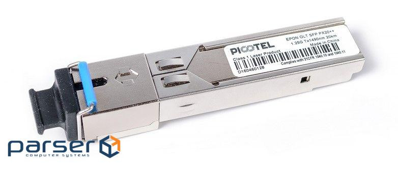 Модуль оптичний Picotel GPON OLT SFP C+++ (20км, SC, TX1490нм. RX -30 dBm. TX +7
