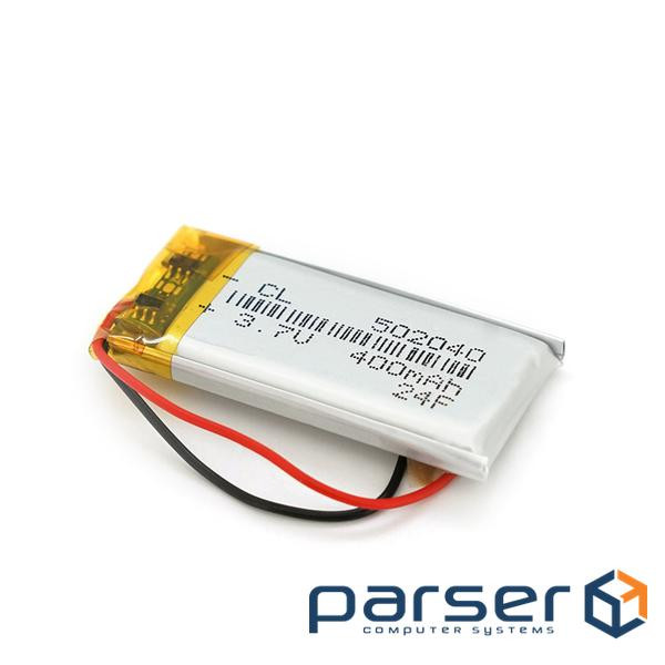 Літій-полімерний акумулятор 5*20*40mm (Li-ion 3.7В 320мА&middot,год) (502040) ) (502040)