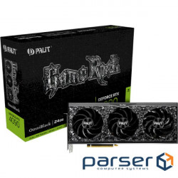 Відеокарта PALIT GeForce RTX 4090 GameRock OmniBlack (NED4090019SB-1020Q)