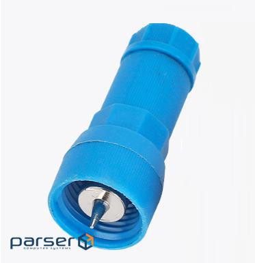 Клема наперсточного типу з проколом, для точкового світильника, синій (YT-39414) (YT-39414)