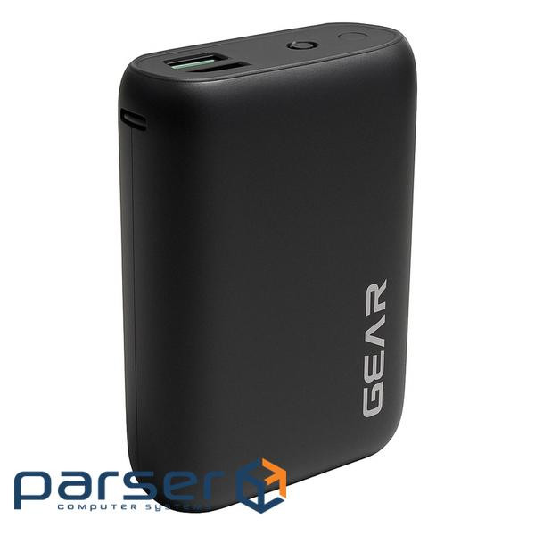Батарея універсальна GEAR 10000mAh, PD/22.5W, black (WP942P)