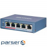 Комутатор мережевий Hikvision DS-3E0105P-E/M(B)