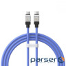 Кабель Baseus CoolPlay Series Type-C to Lightning 20W (2m) blue (CAKW000103)