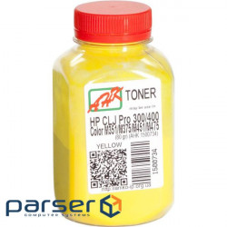 Тонер HP LJ Pro300/400, LJ Pro M351/M375/M451/M475, 80г Yellow AHK (1500734)