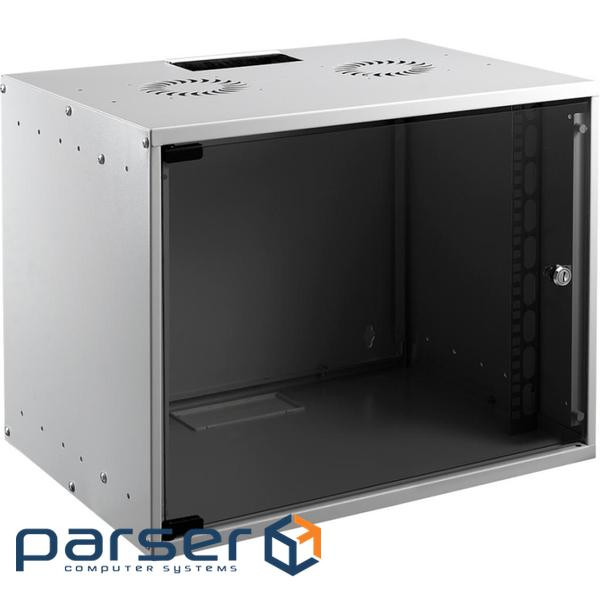 Шафа настінна Mirsan 12U 535x400, SOHO, RAL 7035 (MR.SOH12U40DE.02)