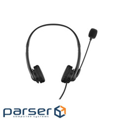 Headphones SONY MDR-ZX110 Black (MDRZX110B.AE) наушники, проводное, штекер 3.5 мм, 24 Ом, Излучатель - 30 мм, 98 дБ, 1.2 м HyperX Cloud Stinger Gaming Headset Black (HX-HSCS-BK/ EM / HX-HSCS-BK/ EE) тип устройства - гарнитура, Тип - геймерские (игровые), подключение - проводное, конструкция - полноразмерные, тип крепления - дуга над головой, интерфейс подключения - штекер 3.5 мм, количество jack(ов) - 1, 2, сопротивление наушников - 30 Ом, минимальная воспроизводимая частота - 18 Гц, максимальная воспроизводимая частота - 23 кГц, чувствительность - 102 дБ, цвет - Black GEMBIRD GHS-01 Black (GHS-01) гарнитура, проводное, штекер 3.5 мм, 32 Ом, 2 м GEMBIRD GHS-01 Black (GHS-01) гарнитура, проводное, штекер 3.5 мм, 32 Ом, 2 м HP G2 Stereo USB Black (428H5AA)