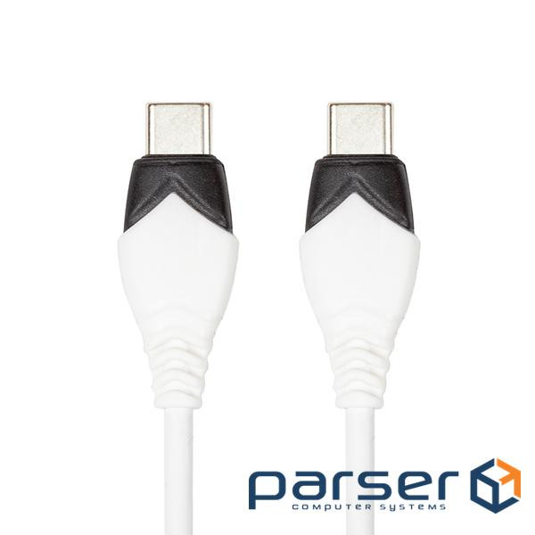 Дата кабель USB-C to USB-C 1.0m PowerPlant (CA913282)