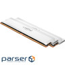 Модуль пам'яті CRUCIAL Pro Overclocking DDR5 6000MHz 32GB Kit 2x16GB White (CP2K16G60C36U5W)