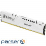 Модуль пам'яті KINGSTON FURY Beast EXPO White DDR5 6000MHz 32GB (KF560C36BWE-32)