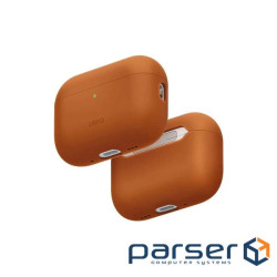 Чохол для навушників Uniq Lino для AirPods Pro 3 gen Silicone Orange (8886463696903)