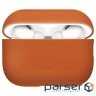 Чохол для навушників Uniq Lino для AirPods Pro 3 gen Silicone Orange (8886463696903)