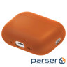 Чохол для навушників Uniq Lino для AirPods Pro 3 gen Silicone Orange (8886463696903)