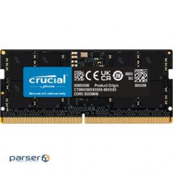 Crucial Memory CT16G52C42S5 16GB DDR5 5200Mhz SODIMM Retail