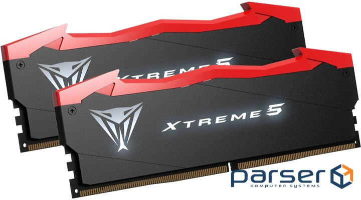 Модуль пам'яті PATRIOT Viper Xtreme 5 DDR5 6400MHz 32GB Kit 2x16GB (PVX532G64C32K)