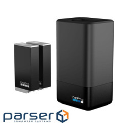 Зарядний пристрій для двох акумуляторних батарей MAX DualBatteryCharger+Enduro Battery(ACDBD-011-EU) MAX DualBatteryCharger+Enduro Battery(ACDBD-011-EU)